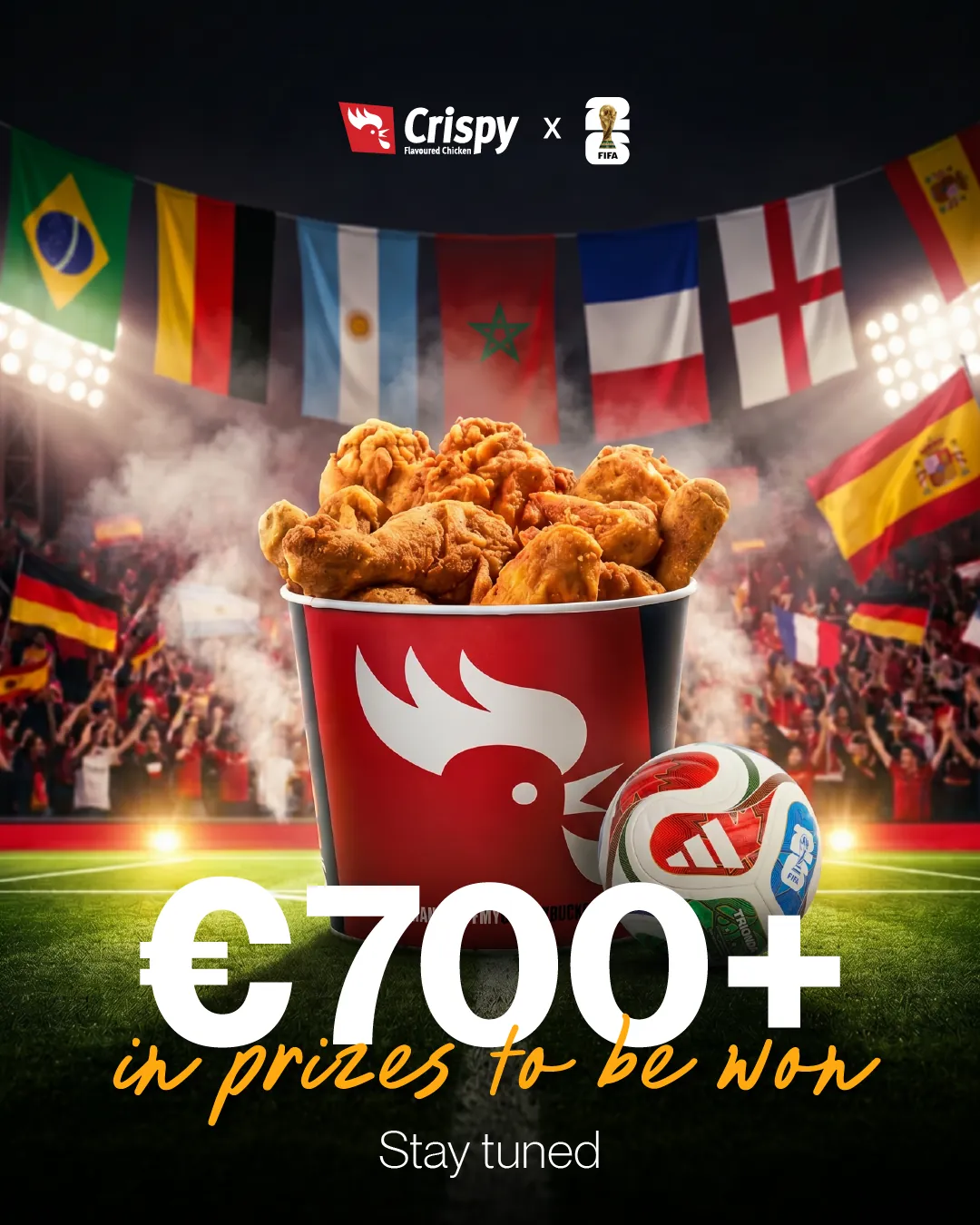 CFC World Cup campaign: over €700 in prizes to be won